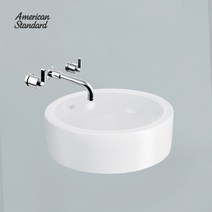 화이트라운드 탑볼 세면기 CCASF605 세면대 교체 부속 아메리칸스탠다드 더타일, 화이트라운드 탑볼 세면기_CCASF605