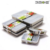 키친아트 피앙세 스텐 304 냉동보관용기 6종세트/밀폐용기 [더 까사]