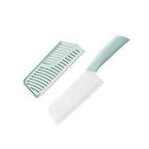 세라믹칼 정육칼 일본 독일 명품칼 중식칼 장미칼세라믹 과일 야채 칼 주방 나이프 휴대용 감자 고기 빵, 01 light blue