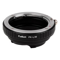 Fotodiox 렌즈 마운트 호환 펜탁스 K (PK) Leica 라이카 M (LM) 시리즈