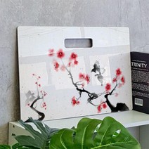 아트박스/꾸밈 nt022-행잉액자_사군자(가로대형), 타입4.대나무