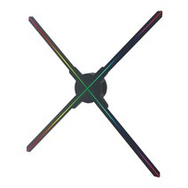 홀로그램간판 LED전광판 광고 3D홀로그램 화면 스크린, 45cm 네잎 와이파이 고화질 모델