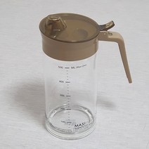 마시 내열유리 오일병 계량간장병 소스병 시리즈, 1개, 500ml