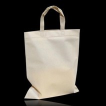 [바보사랑] 부직포 더스트백 쇼핑백 베이지 32X38.5cm 100매