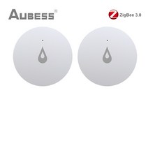 누수탐지기 휴대용 가스식 최신청음식 수도 수도배관 zigbee 3.0 tuya 홍수 물 탱크 전체 물 연결 스마트 홈 보안 알람 지원 스마트 라이프, 2 조각