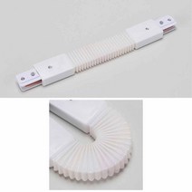 (화이트) 비츠온 레일설치시 연결 자바라 지지대 카페, 76253