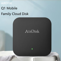 NAS nas 가정용 AirDisk Q1 모바일 하드 디스크 박스 홈 네트워크 스토리지 서버 클라우드 개인 로컬 영역 사이클, 없음