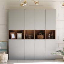 [아이엔지홈] 알렉스 월플렉스 시스템 수납장, 알렉스 월플렉스 수납장 발리오크/그레이:400수납장