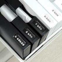 모노플랫 모노플랫 비닐 봉지 봉투 정리함 스티커 서랍정리, 비닐정리함 화이트 L