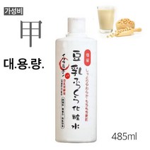 두유 발효 화장품 이소플라본 보습 스킨 토너 대용량/수딩/케어/히알루론산/모찌/소녀/피부/약산성, 두유 이소플라본 발효 스킨 485ml, 두유 이소플라본 발효 스킨 485ml