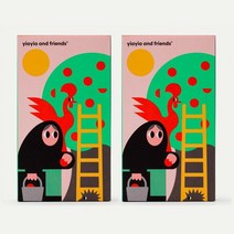 YiaYia friends 이야이야 프렌즈 만다린 비스킷 120g 2팩, 2개
