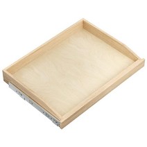 LOVMOR 싱글 풀아웃 캐비닛 오거나이저 너비 27.9cm x 깊이 53.3cm(11인치 21인치) 주방용 부드럽게 닫히는 슬라이드 아웃 서랍 보관 선반 베이스 캐비닛용 목재 [, 17”W x 21”D