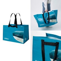 IKEA RUMPLING 룸플링 대용량 장바구니 블루 상어 71L