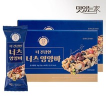 김규흔 한과 더 건강한 너츠 영양바 80개, 없음