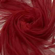 40 색 신선한 얇은 명주 그물 패브릭 부드러운 드레스 장식 스커트 Hemline 천 베일 머리 장식 디자이너 DIY 패브릭 재료, 100 x 160 CM, Wine