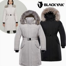 블랙야크 M콜드제로벨티드다운자켓#2 여성 동절 롱기장 벨트형 다운 자켓 아이유 착용 상품 (DUSTY IVORY)