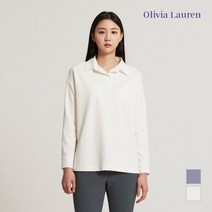 [올리비아로렌] 무지 카라 긴팔티셔츠_VOCALWF8131