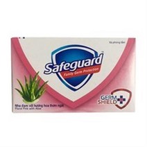 Safeguard Floral Pink with Aloe 세이프가드 플로랄 핑크 비누, 3개, 135g