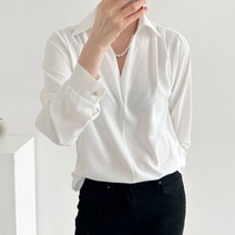 에이치스타일 JB 퍼얼블라우스 여성 봄 여자 셔츠