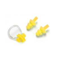 수중 1PCS Swimming Soft Silicone Nose Clip Ear Plugs Set Swimmer S정수f Diving Pool Accesso세트s, 02 1