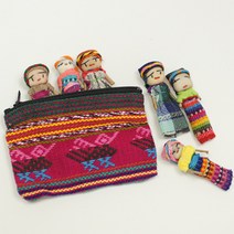 주스픽스 걱정인형 6개와 지갑, 단품