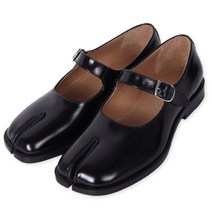 메종 마르지엘라 [메종마르지엘라] 23FW 여성 S39WL0119 PS679 T8013 타비 메리 제인 플랫 슈즈 블랙