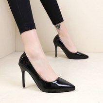 여성 하이힐 5컬러 애나멜 스틸레토 펌프스힐 킬힐 10.5cm