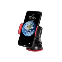 자동차브래킷삼각대 무선충전 Universal car mobile phone holder 360도 회전 대시보드 흡입 마운트 스탠드 cell phone holder for car, 검은색