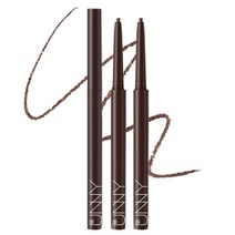 아임유니 스키니 핏 슬림 펜슬 6컬러 젤 아이라이너 1+1, S02. 딥 브라운/S03. 모카 브라운