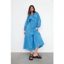 ZARA 자라 2022 봄신상 부드러운 펀칭자수원피스여 02364330400 2364330