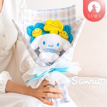 [마이에브] 산리오 인형꽃다발, 시나모롤, 1개