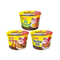 오뚜기 컵밥 톡톡김치알밥x2 + 김치참치덮밥x2 +진짬뽕밥x2 즉석컵밥, 2세트