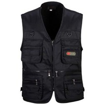 방검복 방검조끼 경찰외근조끼 사진사냥여행, 검은색, xxl