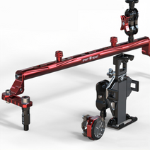  SPIRIT BEAST 22파이굵기 PCX 포르자 보이져 크루심 각도조절가능 고급형 핸들크로스바 ﻿, 레드