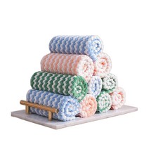 빨아쓰는 극세사 행주 랜덤발송, 10개