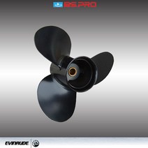 [백산] 에빈루드 / 존슨 40마력~90마력 E-TEC 선외기 엔진 프로펠라 [알루미늄] (OD) 백산 프로펠러, 15피치