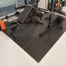 홈짐매트 50T 50 x 50cm 헬스장고무매트 충격흡수매트 헬스장바닥재