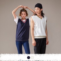 스타일 V넥 조끼