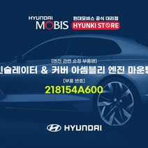 현대모비스 인슐레이터 ＆ 커버 아셈블리 엔진 마운팅 (218154A600)