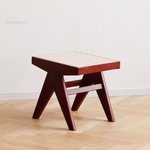 명품 화장대 의자 북유럽 단단한 옥외 의자 가정 가구 복고풍 발코니 안뜰 뒤 바닷가 디자이너 Homestay 등, 12 C4 walnut bench