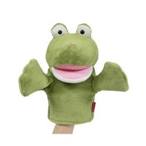 말하는 손인형 개구리