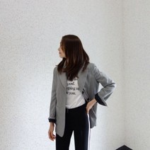 [천삼백케이] [낫컴플렉스] 하운드 체크 자켓