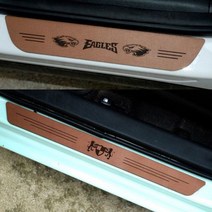 [오너클랜] 포드레인저랩터와일드트랙 스텝몰딩 인조가죽, 이글스, 코발트, 1개