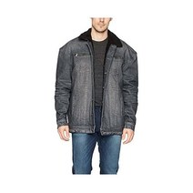 True Religion 트루 종교 남성 터너 셰르파 데님 자켓