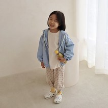 스엔스텔라 제냐팬츠 봄 키즈 핀턱 조거 고무줄바지