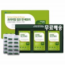 은행잎 추출물 은행잎추출물정 은행추출물 은행잎추출 징코 500mg 30캡슐 3박스
