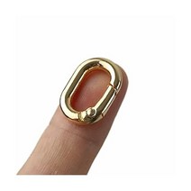 키링 키홀더 2개 아연합금 카라비너 열쇠고리 가방지갑가방 숄더백 하드웨어부품 연결 버클수리 black 2