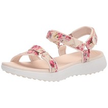 Skechers 여성용 600 스파이크리스 골프 샌들 신발 블랙/블랙