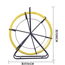 케이블 전선 풀리미 포설기 선통대 요비선 통신 관로, 50m 라인 두께 8mm 프레임 높이 80CM