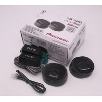 강력한 해상도 앞문 오디오 수정 자동차 트위터 교체 200W 1 쌍